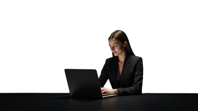 Hombre usando ControlDoc en modo claro